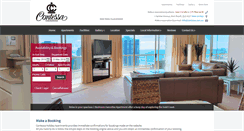 Desktop Screenshot of contessaholidayapartments.bookings.dreamtimeresorts.com.au