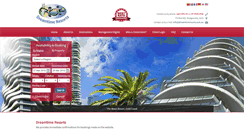 Desktop Screenshot of bookings.dreamtimeresorts.com.au